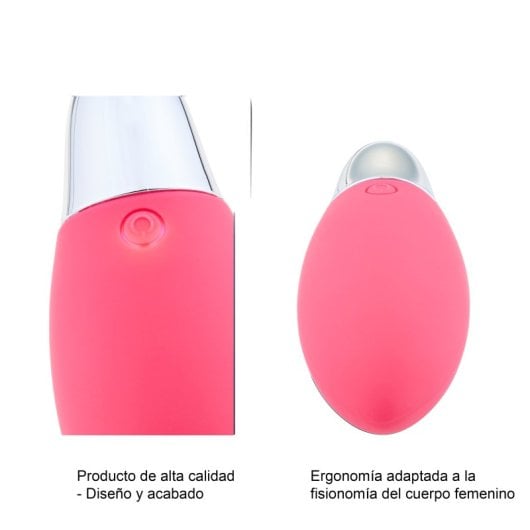 Hugbox Huevo Vibrador Vibrador Femenino Mando A Distancia 11 Programas Rosa