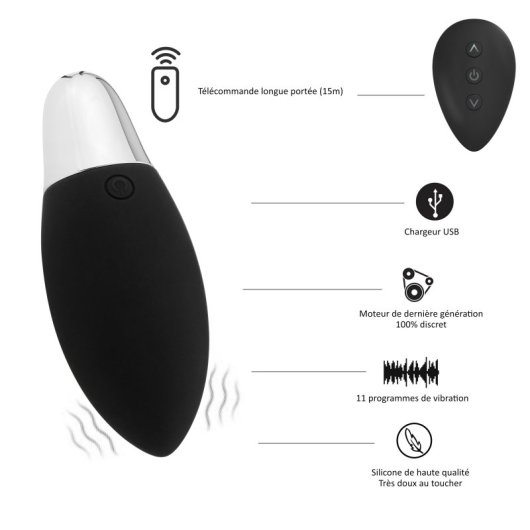 Hugbox Kit De Juguetes Eróticos  Huevo Vibrador, Anillo Vibrador, Kit De Sujeción A La Cama