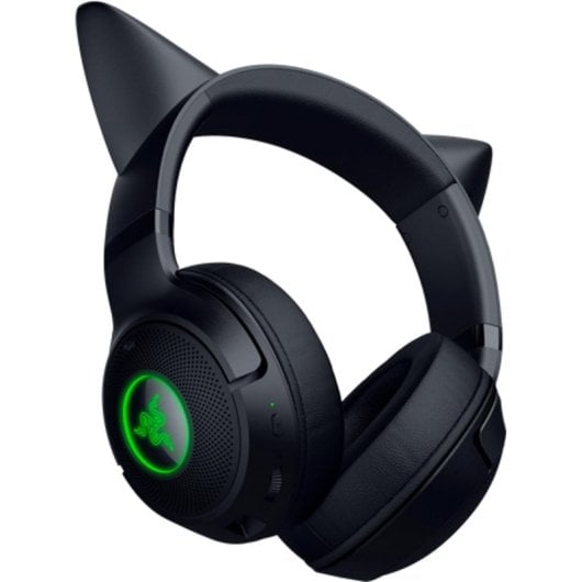 Casque de jeu sans fil RGB Razer Kraken Kitty V2 BT, noir