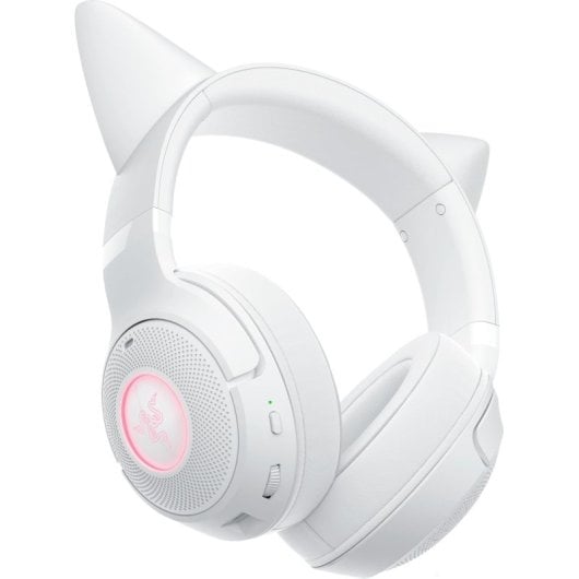 Razer Kraken Kitty V2 BT Auscultadores RGB Gaming Sem Fios Brancos