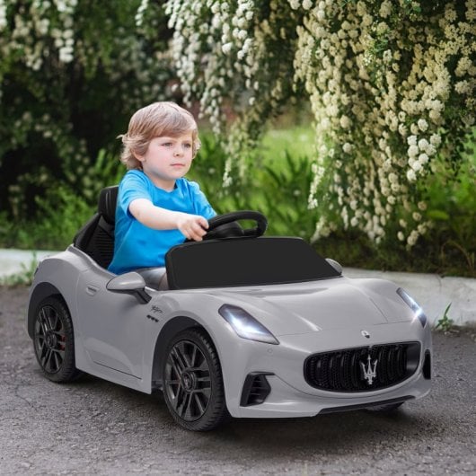 Aiyaplay Coche Eléctrico Para Niños Gris