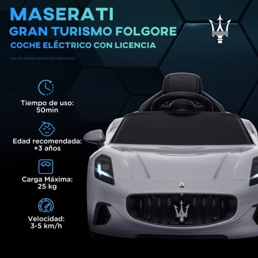 Aiyaplay Coche Eléctrico Para Niños Gris