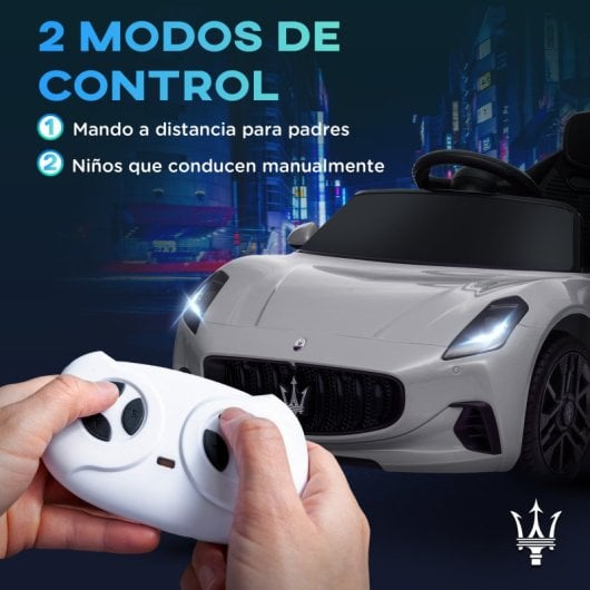 Aiyaplay Coche Eléctrico Para Niños Gris
