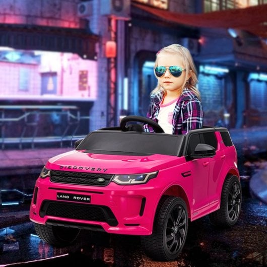 Aiyaplay Land Rover Discovery Sport Coche Eléctrico para Niños Rosa