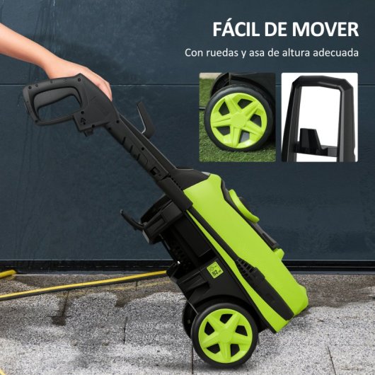 Durhand Máquina de Limpeza De Alta Pressão 1800w Caudal 510 L/h Pressão De 150 Bar