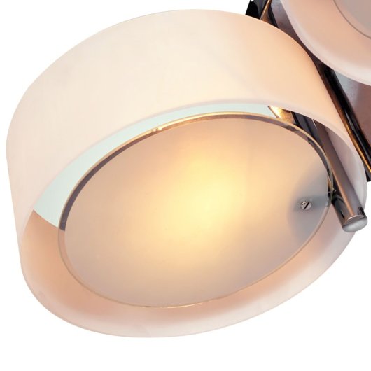 Homcom Candeeiro De Teto Moderno E27 Abajur em Acrílico Branco
