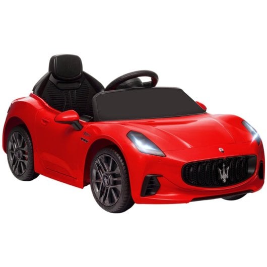 Aiyaplay Maserati Gran Turismo Folgore Coche Eléctrico Para Niños Rojo