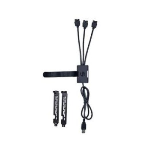 Câble USB-A vers 3 USB 9 broches Mb Lianli noir