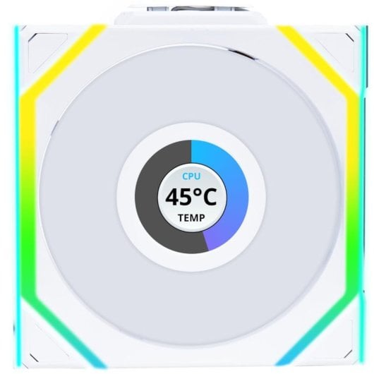 Lian Li UNI FAN SL Wireless LCD 120 Pack Triple Ventilador Suplementario 120mm Blanco