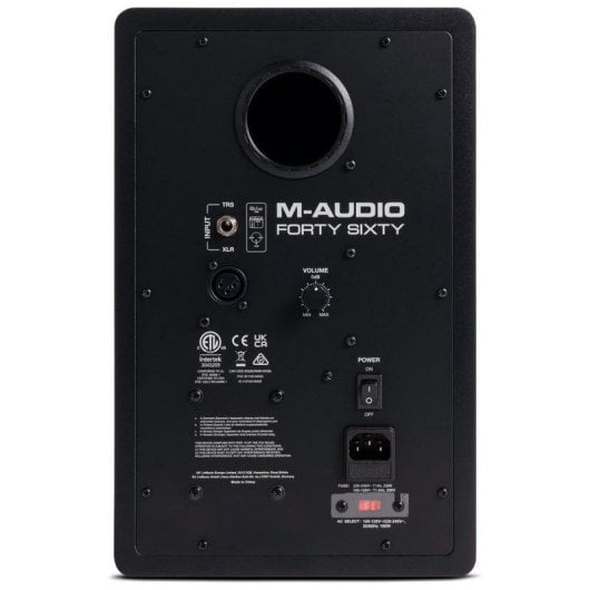 M-Audio Forty Sixty Altavoz Monitor de Estudio 6.5" para Producción y Mezcla Bluetooth 100W Negro