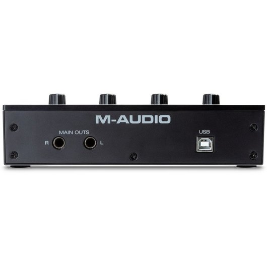 M-Audio M-Track Duo Interfaz de Audio USB de 2 Canales para Grabación, Transmisión, Podcasting