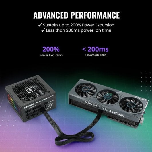 Enermax Revolution DFX ATX 3.0 PCIe 5.0 1200W 80 Plus Gold Modular