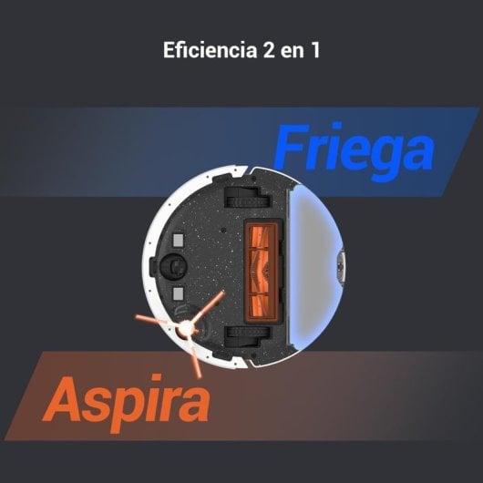 EZVIZ RE4 Robot Aspirador e Limpador de Chão Preto