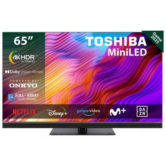 TV Toshiba MiniLED 65MG8F63DG 65" 4K UltraHD 60Hz Smart TV Google TV Dolby Vision