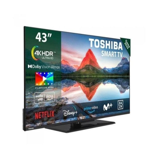 TV Toshiba DLED 43UV3463DG 43" 4K UltraHD 60Hz Smart TV VIDAA HDR10 Dolby Vision