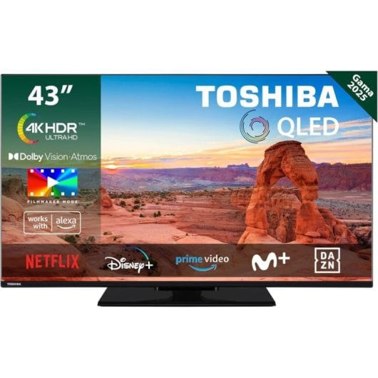 Toshiba QLED 43" 43QV3F63DG UltraHD 4K VIDAA