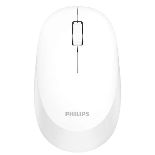 Philips SPK7307WL/00 Kabellose optische Maus, beidhändig, 1600 DPI, weiß