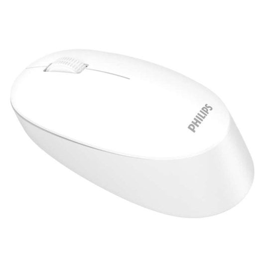 Philips SPK7307WL/00 Kabellose optische Maus, beidhändig, 1600 DPI, weiß