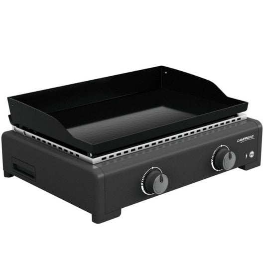 Campingaz Othello 2 Plancha de Gas 2 Quemadores Llama Azul 6kW Negra