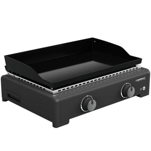 Piastra a gas Campingaz Othello 2 2 bruciatori 6kW blu nero