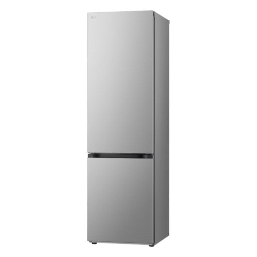 Frigorífico LG Combi No Frost 203 cm 387L D Prata Portas Reversíveis Prime Prata