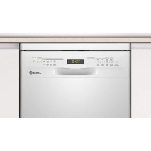 Lavavajillas Balay 3VN4030BA 10 Cubiertos E Motor ExtraSilencio Media Carga AquaStop 45cm Blanco