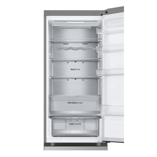 Frigorífico LG Combi 203cm 387L Clase C Prime Silver DoorCooling+ WiFi