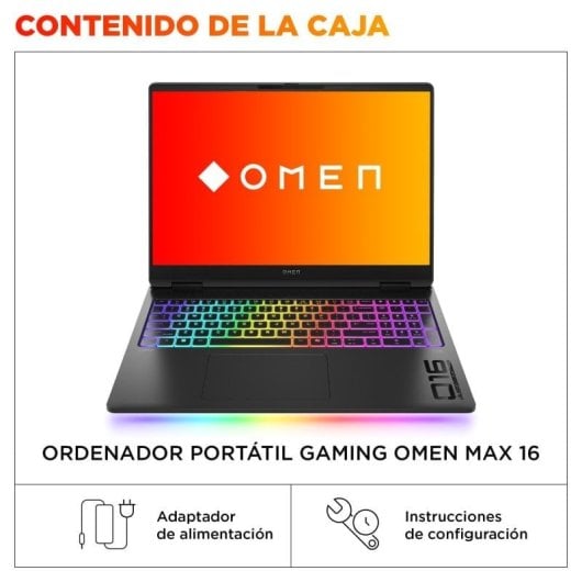 HP OMEN MAX 16-ah0008np Intel Core Ultra 7 255HX/32GB /1TB SSD/RTX 5070 Ti/16” (PT)