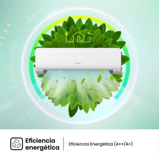 Hisense KC25YR03G Aire Acondicionado Split 1x1 Inverter Con Bomba De Calor 2.236 Frigorías