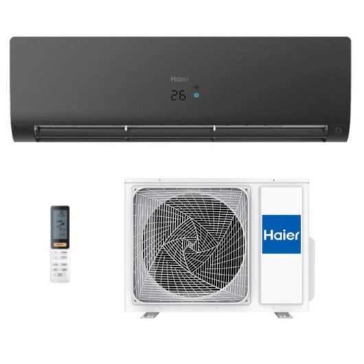 Haier FLEXIS.PLUS 25 Aire Acondicionado Split 1x1 Inverter Con Bomba De Calor 2.236 Frigorías Negro