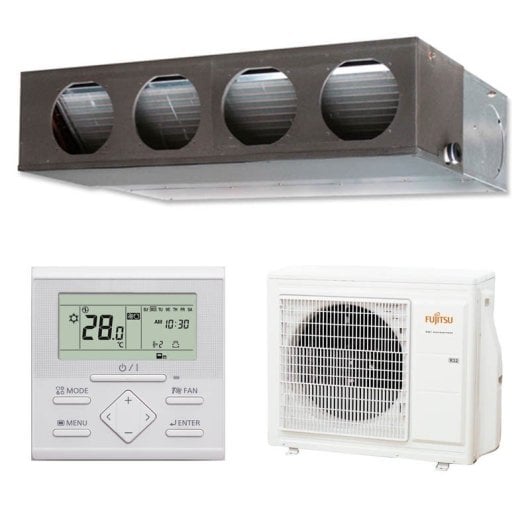Fujitsu ACY71-KA Aire Acondicionado Conductos Inverter Con Bomba De Calor 5.847 Frigorías