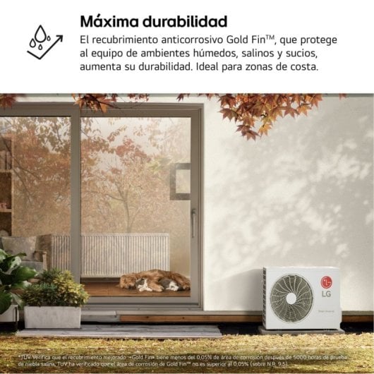LG MAGNA09MX.SET Aire Acondicionado Split 1x1 Inverter Con Bomba De Calor 2.150 Frigorías