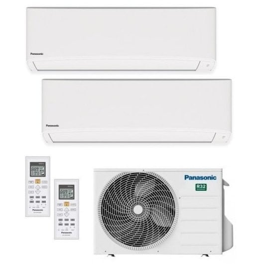 Panasonic KIT-2TZ2035WBE Aire Acondicionado Multisplit 2x1 Inverter Con Bomba De Calor 3.524 Frigorías