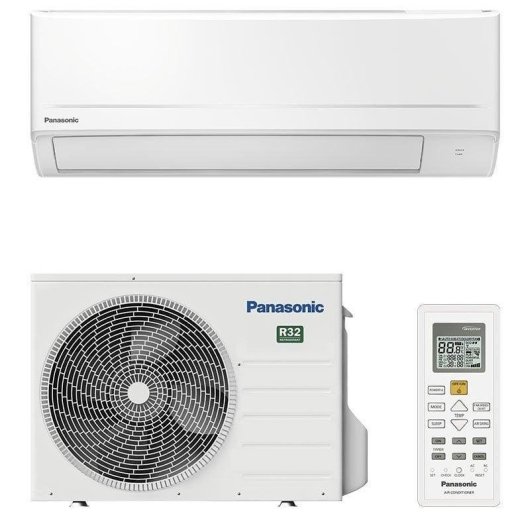 Panasonic KIT-BZ25-ZKE Aire Acondicionado Split 1x1 Inverter Con Bomba De Calor 2.150 Frigorías