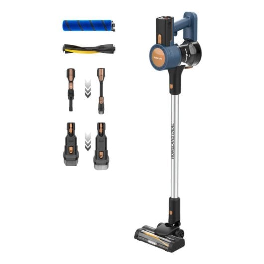 Aspirador Sem Fio Taurus Homeland Ideal 150W Filtro HEPA Autonomia 40min LED