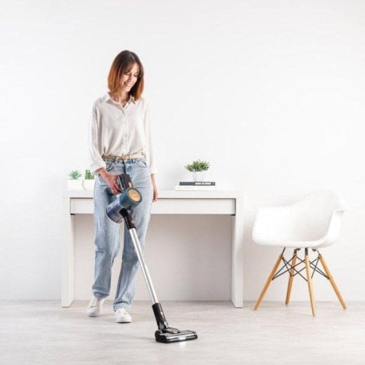 Aspirador sem Fio Taurus Homeland Ideal 150W 40min Filtro HEPA LED 0,5L Acessórios