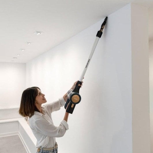 Aspirador sem Fio Taurus Homeland Ideal 150W 40min Filtro HEPA LED 0,5L Acessórios