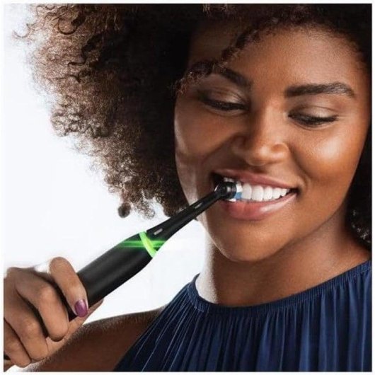 Escova de Dentes Oscilante Rotativo Oral-B iO 5 Preta 5 Modos Sensor Pressao Temporizador Estojo