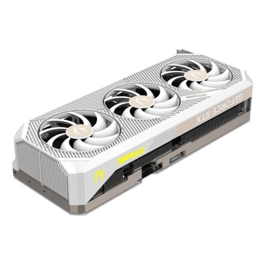 Carte Graphique Zotac GeForce RTX 5090 SOLID OC White 32GB GDDR7 Reflex 2 RTX AI DLSS4
