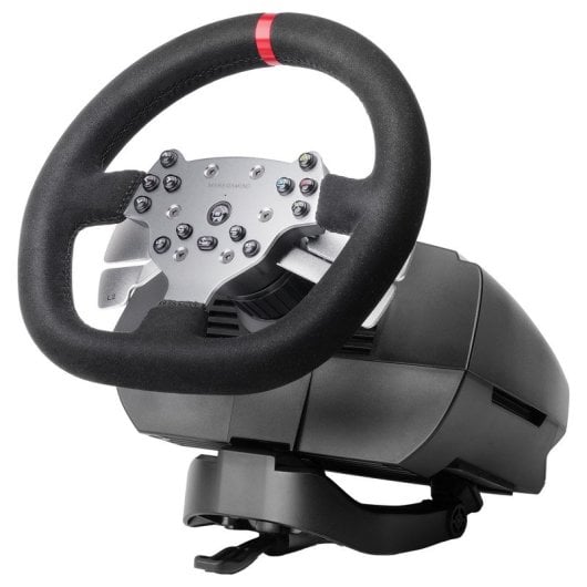 Mars Gaming MWH-RSX Volante Simracing Force Feedback Motor Dual Set 3 Pedales Palanca de Cambios