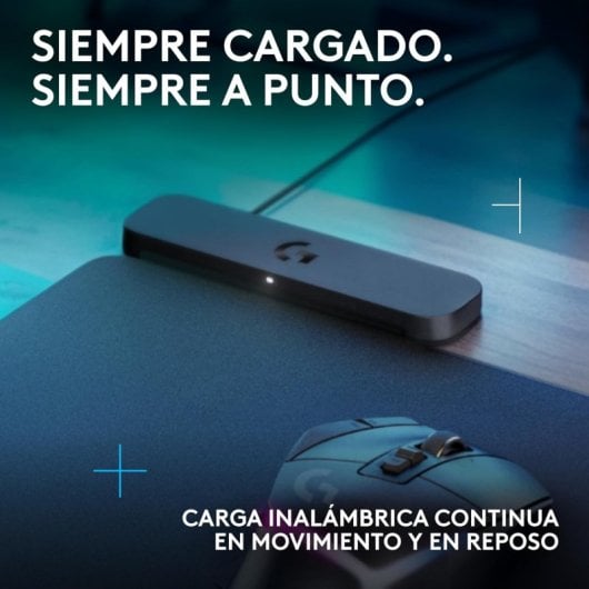 Logitech G POWERPLAY 2 Alfombrilla con Sistema de Carga Inalámbrica