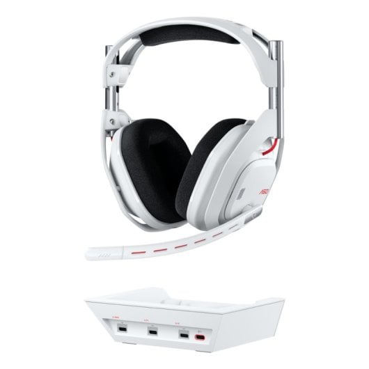 Logitech G Astro A50 Gen 5 Multiplattform-Kabelloses Gaming-Headset Weiß + Basisstation