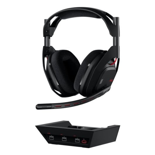 Logitech G Astro A50 Gen 5 Auriculares Gaming Inalámbricos Multiplataforma Negros + Estación Base