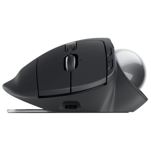 Logitech MX Ergo S Ratón Inalámbrico Bluetooth Trackball 2000 DPI Grafito