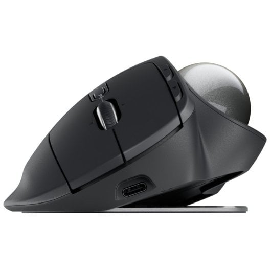 Logitech MX Ergo S Ratón Inalámbrico Bluetooth Trackball 2000 DPI Grafito
