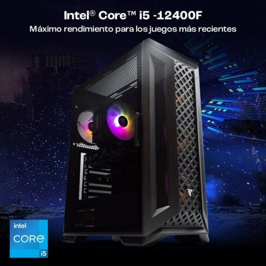 PcCom Ready Intel Core i5-12400F / 32GB / 1TBSSD / RTX 4060 / Windows 11 Home + Pack Gaming