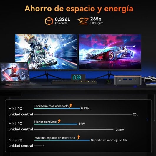 Blackview Mp20 Intel N150/16GB/512GB SSD + Windows 11 Pro