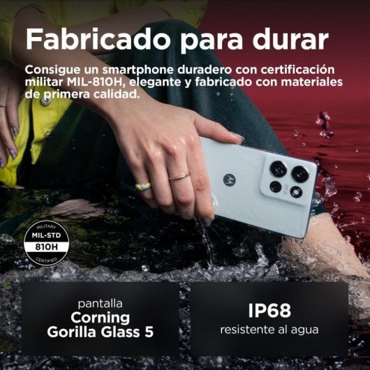 Motorola Moto G75 5G Smartphone 6.78" 8/256GB 5000mAh 30W Dual SIM Gris