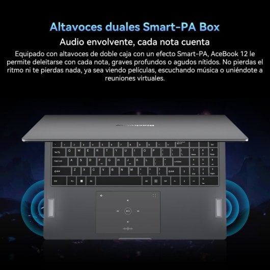 Blackview Acebook 12 Intel Core i5-12450H/16GB/512GB SSD/16" Teclado USA