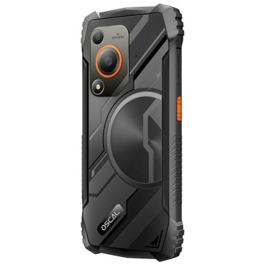 OSCAL Marine 1 4G 128GB 4GB 6.56" Nero Certificazione MIL-STD-810H